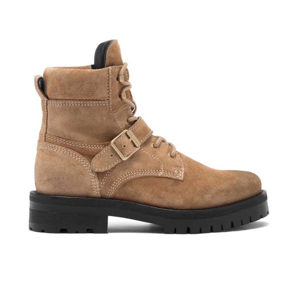 All Saints Pauline Lug Sole Combat Boot